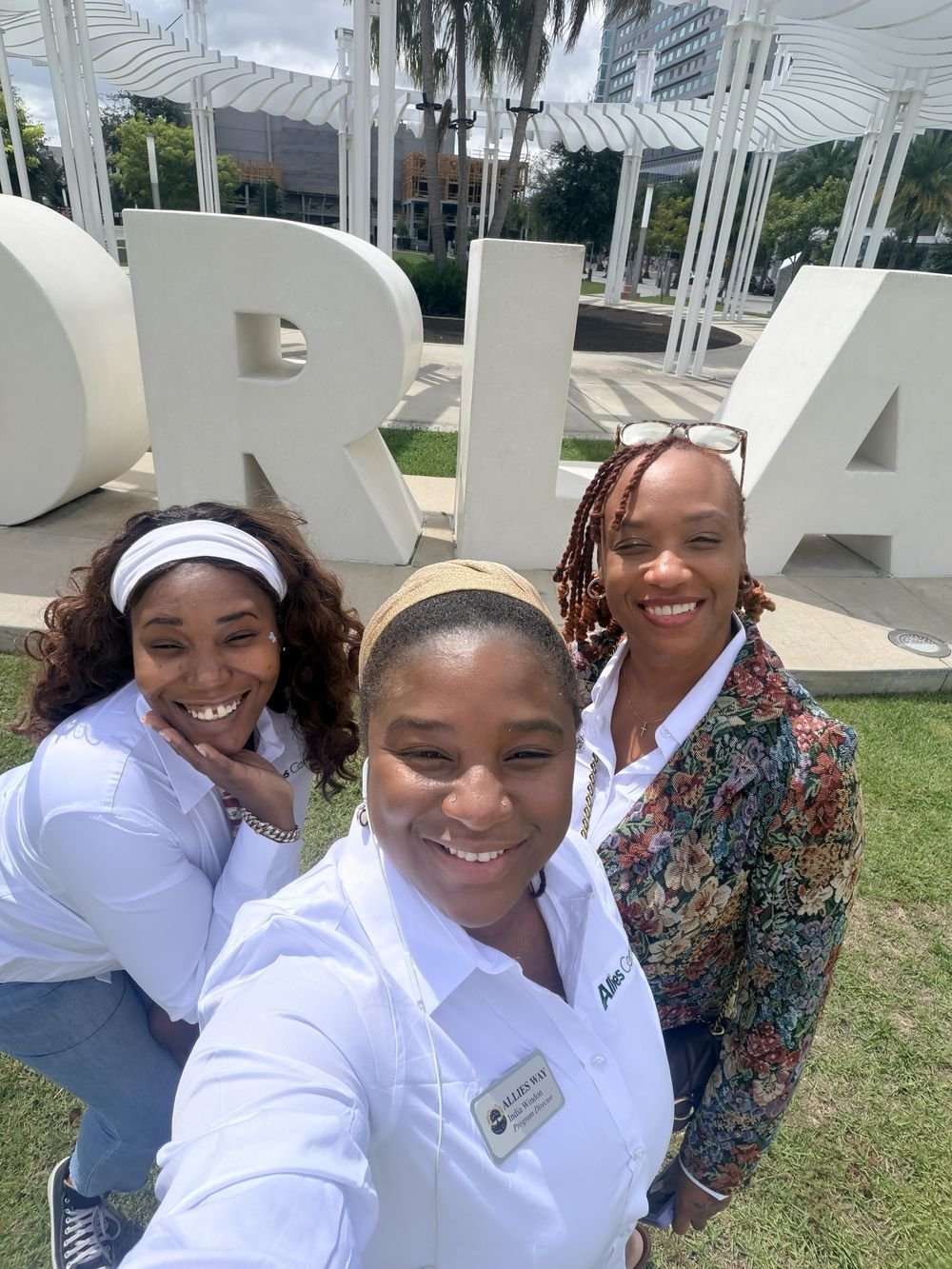 Allies Way team members on an outreach trip in Florida